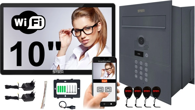 Wideodomofon 5TECH zestaw VERUS PLUS 84218G